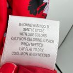 Modcloth Red Floral Dress Fits of Bliss Short Sleeve Dress NO BELT size large Photo 8