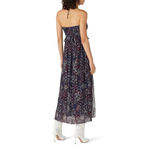 IRO  Somov Paisley Lurex Jacquard Halter Midi Dress in Blue 36 Womens Cocktail Photo 9