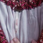 Free People  Fuchsia Combo Babydoll Mini Abstract Dress Photo 9