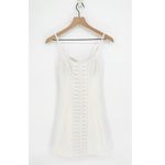 Lilly Pulitzer Perry Pineapple Pucker Jacquard Fit and Flare Dress White Size 0 Photo 3