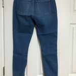 Loft The curvy sculpt jegging women’s size 6 28 medium wash waist measures 30” Photo 6