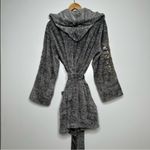 PINK - Victoria's Secret Victorias Secret PINK Gray Gold Sequin Plush Robe Size XS/S Photo 8