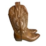 Altar'd State Size 7 Bandera Cut Out Western Cowboy Boots Pull On Brown Country Photo 2