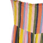 Altar'd State A Beautiful Soul Altar’d State Rainbow Strapless Smocked Wide Leg Jumpsuit Photo 3