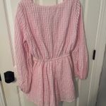 Mable Pink Long Sleeve Romper Size L Photo 1