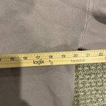 Oat New York Sweater Womens Size Small Balloon Sleeve Light Purple Puff Cropped Photo 6