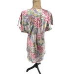 LA Intimates VTG Satiny Floral Nightie Short Nightgown USA Sleepwear M Feminine Pink Size M Photo 2
