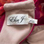 Eliza J Floral Print Halter Maxi Dress Size 6 Photo 8