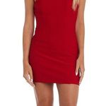 Morgan & Co Strapless Short Mini Body-con Dress Red Junior’s Sz 0 Photo 0