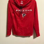 NFL Atlanta Falcons Majestic Cowl Neck Hoodie Sweatshirt- Size Small Women’s Photo 4