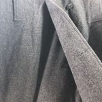 Eddie Bauer Womens Double-Breasted Charcoal Gray Wool Blend Peacoat L Tall Photo 2