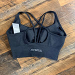 Adidas Grey Sports Bra Top Women’s Grey Black Criss Cross Bra Workout Joyspells Photo 2