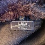 Vintage Lisa International Woman Reindeer‎ Vest Black Size XL Photo 1