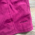 Columbia  Vest Womens Small Polyester Fleece Quilted Mock Neck Nylon Lined Photo 1