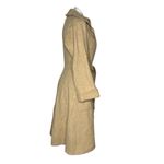 PEABODY HOUSE New York Beige Coat Wool Button Up Belted Fully Lined 70s Photo 2