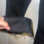 Mother The Looker Ankle Fray in Guilty Party Racer Black Skinny Jeans Size: 25 Photo 10