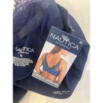 Nautica Intimates Navy Blue Laser Cut Bra NWT Sz XL Lace Removable Pads Women’s Photo 5