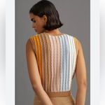 House of Harlow Rainbow Sweater Vest Blue Size XS Photo 1