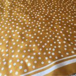 Cleobella  Mustard Polka Dot Scarf Top Multipurpose Versatile Photo 3