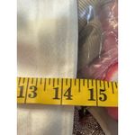 Retrofête Marilyn Tulip Miniskirt White Size XL White Faux Wrap Ruched Satin Photo 6