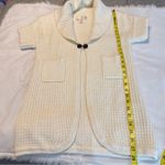 Route 66 Vintage?  Wool Blend Long Sweater Cardigan Women’s Size Small Cream Photo 7