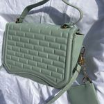 Source Unknown Green Quilted Crossbody Bag in new condition Photo 7