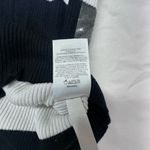 EXPRESS  Colorblock Knit Dress - Black, White, Blue Size M Photo 4