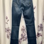 Aeropostale  Distressed Straight Leg Blue Jeans Photo 4