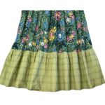 Anthropologie  Zosime Halter Green Floral Maxi Dress Boho Size 8 MINT CONDITION Photo 4