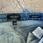 Judy Blue  DESTROYED LARGE HOLES RELAXED JEANS size 26‎ Photo 6