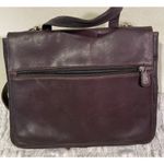 BOULDER RIDGE Full Grain COWHIDE Leather Bag Crossbody Purse Tote Brown Photo 4