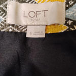 Loft  Graphic Print Skirt, Size 6 Photo 4