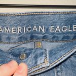 American Eagle AE Light Wash Denim High Rise Joggers Cargo Jeans Photo 3