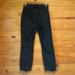 Abercrombie & Fitch The Ankle Straight Ultra High Rise Black Jeans 27 4 Photo 1