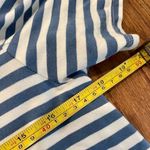 Talbots blue striped short sleeve dress tie back size small petite Photo 7