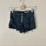 I & M Jeans  High Waist Kylie button fly distress shorts Photo 0