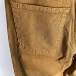 AG Adriano Goldschmied Saige Wide Leg Crop Women 28 High Rise Fit Denim Caramel Tan Photo 10
