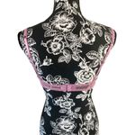 Rampage Floral Lace Bra Semi Sheer Sexy Feminine Lace Up Intimates Photo 1