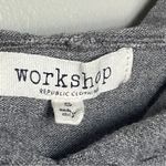 Workshop Republic Clothing Drawstring Cotten Hoodie Sweatshirt Grey Small Photo 5