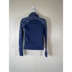 Nike  Pro Hyperwarm Top Long Sleeve Blue Training Shirt Sz XS Running Outdoor‎ Photo 2