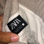 ZARA 114. beige Relaxed Fit Elastic Waistband dress pants size large Photo 3