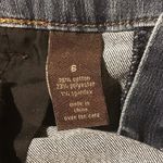 The Limited  Denim 678 Womens Jeans Size 6 Blue Cuffed Ankle Hem Stretch Dark Photo 4