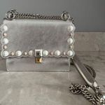 Fendi Mini Kan I Metallic Chain Shoulder Bag Photo 0