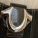 True Religion Black Shoulder Bag with Gold Chain Photo 2