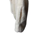 Soft Surroundings Sherpa Cream Fleece Oversized Wrap Cardigan Size L Photo 2