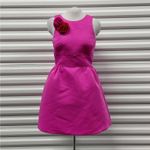 Kate Spade Womens Carnation Dress Size 4 Fuchsia Pink Cocktail Party Romantic Photo 1