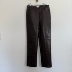 Wilfred  The Melina Pant Faux Leather Straight Leg Pants 6 Photo 1