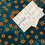 LuLaRoe  Cassie Textured Pencil Skirt Teal Orange Mandala Print Stretch - L NWT Photo 5