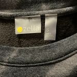 Zella NWT  Black Gray Animal Tiger Print Oversized Sweatshirt Tunic Dress Small Photo 10