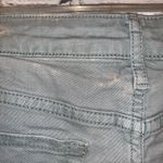 Aeropostale  High Waisted Shorty Distressed Shorts Green Photo 4